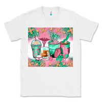 White nurse coffee cups Classic Tee - Zillion Design Studio