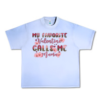 Grape Ice my favorite valentine calls me mama Urban Heavy Tee - MaliasSmallBusiness