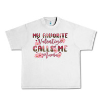 Lunar Rock my favorite valentine calls me mama Urban Heavy Tee - MaliasSmallBusiness