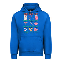 Cobalt god says i am nurse Urban Hoodie - MaliasSmallBusiness