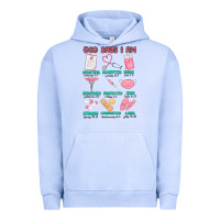 Pigment Grape Ice god says i am nurse Urban Hoodie - MaliasSmallBusiness