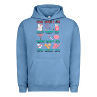 Pigment Pebble Blue god says i am nurse Urban Hoodie - MaliasSmallBusiness