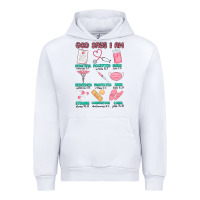 White god says i am nurse Urban Hoodie - MaliasSmallBusiness