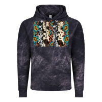 Cloud Black cowhide leopard gemstone brushstroke Vintage Hoodie - AdoDesignShop