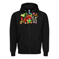 Black mexican mom gnome Zipper Hoodie - CTS Tumbler Store