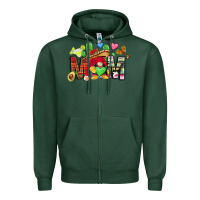 Sports Green mexican mom gnome Zipper Hoodie - CTS Tumbler Store