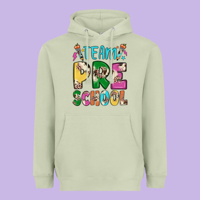 Team Preschool Heavyweight Hoodie Designed By Jahusdesignshop