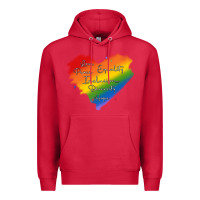 Cardinal kindness equality peace love inclusion diversity h Premium Hoodie - MaliasSmallBusiness