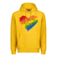 Lemon kindness equality peace love inclusion diversity h Premium Hoodie - MaliasSmallBusiness
