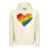 Sandshell kindness equality peace love inclusion diversity h Premium Hoodie - MaliasSmallBusiness