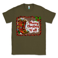 Army Green merry christmas yall Classic Tee - RanaPortraitStore