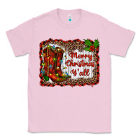 Bubblegum Pink merry christmas yall Classic Tee - RanaPortraitStore