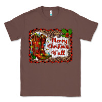 Chestnut merry christmas yall Classic Tee - RanaPortraitStore