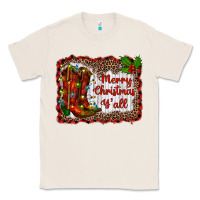 Natural merry christmas yall Classic Tee - RanaPortraitStore