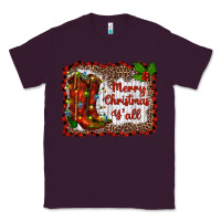 Plum merry christmas yall Classic Tee - RanaPortraitStore