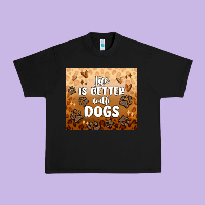 Urban Heavy Tee life is better with dogs