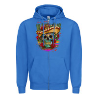 True Royal mexican skeleton Zipper Hoodie - CTS Tumbler Store