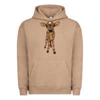 Pigment Burro baby cow Urban Hoodie - NancyCooperArtShop