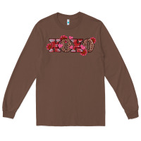 Chestnut valentine's day xoxo sunflower heart Long Sleeve Tee - RanaPortraitStore