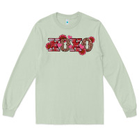 Matcha valentine's day xoxo sunflower heart Long Sleeve Tee - RanaPortraitStore