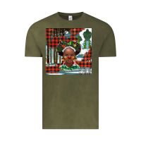 Vintage Olive Christmas African girl Vintage Tee - BarkalooDesign