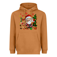 Meerkat santa and reindeer Heavyweight Hoodie - AdoDesignShop