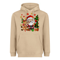 Mushroom santa and reindeer Heavyweight Hoodie - AdoDesignShop