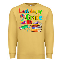 Antique Gold last day of second grade Premium Sweatshirt - Artiststas