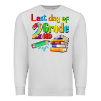 Dove Grey last day of second grade Premium Sweatshirt - Artiststas