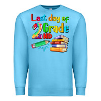 Ocean Blue last day of second grade Premium Sweatshirt - Artiststas