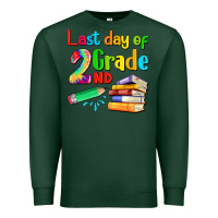 Sports Green last day of second grade Premium Sweatshirt - Artiststas