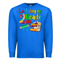 True Royal last day of second grade Premium Sweatshirt - Artiststas