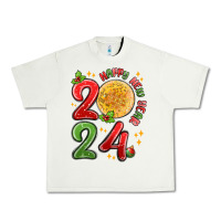 Pistachio happy new year 2024 Urban Heavy Tee - MaliasSmallBusiness