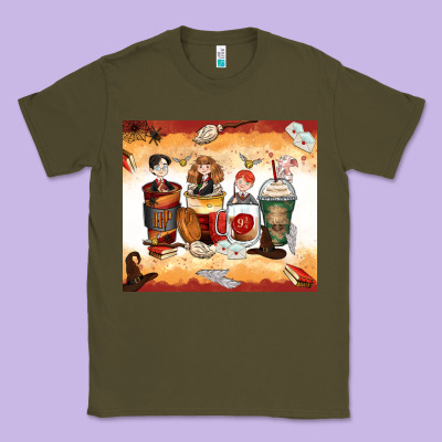 Harry Coffee Cups Classic Tee Designed By Zillion Design Studio