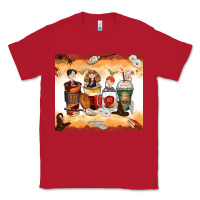 Red harry coffee cups Classic Tee - Zillion Design Studio