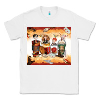 White harry coffee cups Classic Tee - Zillion Design Studio