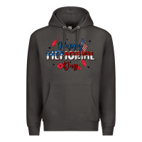 Smoke happy memorial day Premium Hoodie - MaliasSmallBusiness