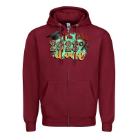 Burgundy i'm 2023 done Zipper Hoodie - Zillion Design Studio