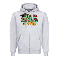 Heather Grey i'm 2023 done Zipper Hoodie - Zillion Design Studio