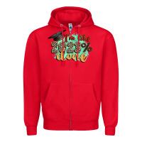 Red i'm 2023 done Zipper Hoodie - Zillion Design Studio