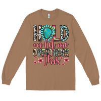 Toasted Coconut hold on let me overthink this Long Sleeve Tee - Zillion Design Studio