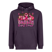 Plum tackle breast cancer with pumpkin Heavyweight Hoodie - AdoDesignShop