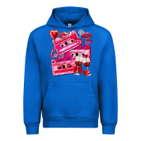 Cobalt valentines day cassette Urban Hoodie - NancyCooperArtShop