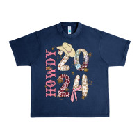 Navy howdy 2024 Urban Heavy Tee - MaliasSmallBusiness