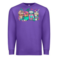 Purple rt respiratory therapist coffee cups Premium Sweatshirt - Jasminsmagicworld