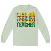 Matcha teacher teacher teacher Long Sleeve Tee - texasbilliewilder