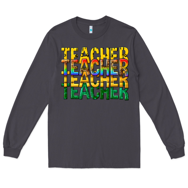 Teacher Teacher Teacher Long Sleeve Tee by texasbilliewilder | Teevron