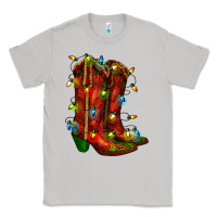Moon Dust christmas western boots with lights Classic Tee - RanaPortraitStore