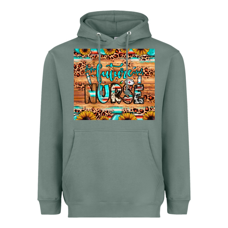 Future Nurse Heavyweight Hoodie by JahusDesignShop | Teevron