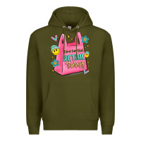 Army Green time for that retail therapy Premium Hoodie - MaliasSmallBusiness